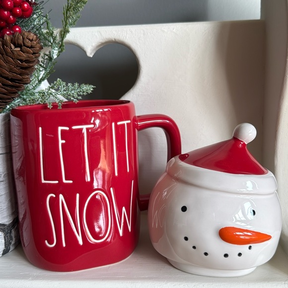 LET IT SNOW Topper Mug By Rae Dunn - Picture 4 of 5